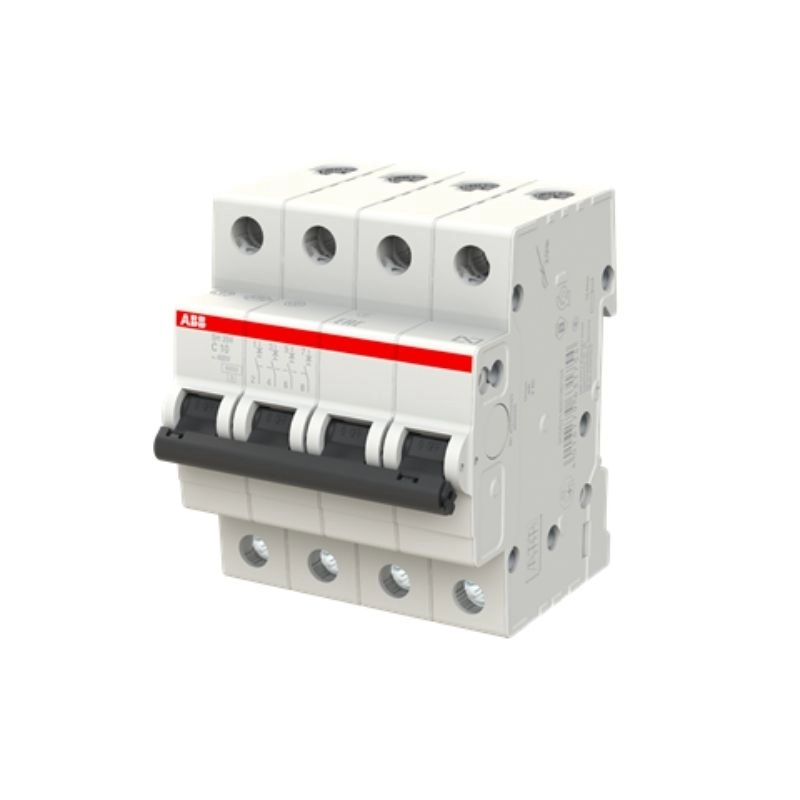 Interruptor Termomagnético SH204-C10 tetrapolar 10A 6kA curva C